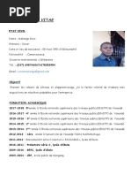 Curriculum Vitae Oscar