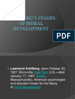 Kohlberg's Stages of Moral Development