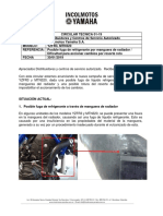 001-19 R3-MT03 Posible Fuga Refrigerante-Rotura Resorte Torsión