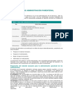 Vías de Administración Parenteral