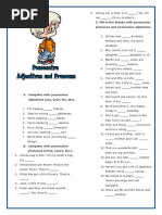 Possessive Adjectives and Pronouns