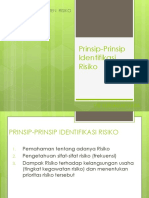 Materi 4 Manajemen Resiko Prinsip Prinsip Identifikasi Risiko