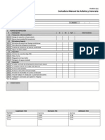 Check List Cortadora Manual Asfalto Concreto