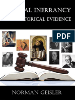 (Geisler, - Norman - INERRANCIA BÍBLICA - La Evidencia Histórica