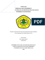 Makalah - Kompetensi Guru Dalam Meningkatkan Pendidikan Di Indonesia (Agung)