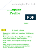 DMS Technologies Pvt. LTD.: Company Profile