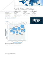 Digital Disruption Gets Real - IDC FutureScape Worldwide IT Industry 2017 Predictions