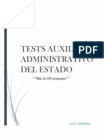 Tests Auxiliar Administrativo Del Estado