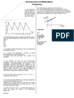 Lista de Exercícios - Problemas de Funçoes