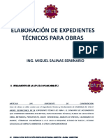 Elaboracion de Expedientes Tecnicos