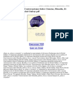 ¿Ateos O Creyentes Conversaciones Sobre Ciencias Filosofia Et Ica Y Politica