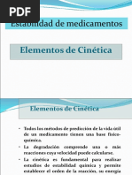 Elementos de Cinética Química. Gráficos