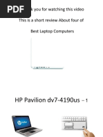 Thank You For Watching This Video This Is A Short Review About Four of Best Laptop Computers