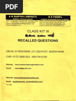 N S Toor Recalled Question - 2015 PDF