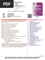 Mechanics of Structures Vol I by DR H J Shah Junarkar