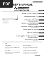 Manual Setting AC Mitshubishi English