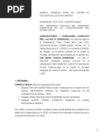 Queja en Contra Del Accionar de La Subgreencia de Arbitraje