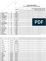 Daftar Absensi TBM