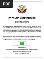 MMUP Electronics V1.7 - With Answers