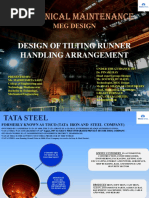 Design of Tilting Runner Handling Arrangement