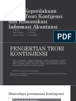 Aspek Keperilakuan Dalam Teori Kontijensi Dan Komunikasi Informasi Bab 17&21