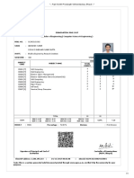 Marksheet PDF