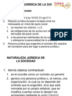  Naturaleza Juridica de La Sociedad