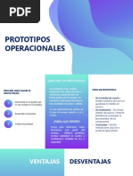 Prototipos Operacionales. Ingeniería de Requisitos