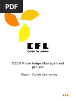 OECD Knowledge Management Project: Report - Danish Pilot-Survey