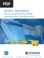 ANDCO NASCO GEA19648 Andco Actuator Brochure - R3 - 2016