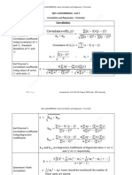 QM-1 Unit 3 Formulae