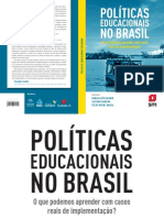 Politicas Educacionais No Brasil O Que Podemos Aprender Com Casos Reais de Implementação - LIVRO COMPLETO PDF