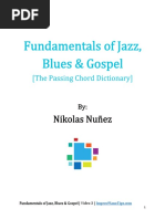 Passing Tone Chord Dictionary - Revamped 2019