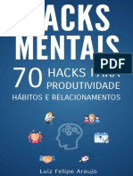 Hacks Mentais 70 Hacks para Produtividade