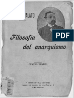 MALATO, Carlos. Filosofia Del Anarquismo PDF