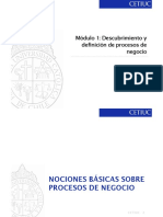 Reconociendo Los Procesos de Negocio