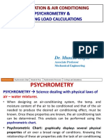 Psychrometry N Cooling Load Calc