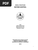 Modul Praktikum Sistem Kontrol 