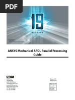 ANSYS Mechanical APDL Parallel Processing Guide v19.0