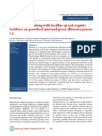 OK - Effect of Seed Soaking With Bacillus Sp. and Organic Fertilizer On Growth Mustard Green Brassica Juncea L.1 PDF