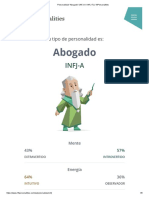 Personalidad "Abogado" (INFJ-A - INFJ-T) - 16personalities