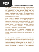 Articulo 10 de La Lopnna