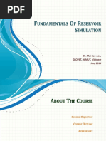 Reservoir Simulation Course PDF