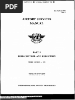 ICAO - Airport Services Manual (DOC9137) Part 3 Bird Control