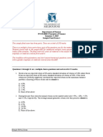 FNCE 10002 Sample FINAL EXAM 1 For Students - Sem 2 2019 PDF