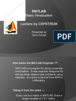 Matlab Presentation 1 PDF