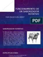 Funcionamiento de Un Saborizador Rotativo