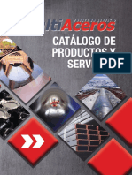 Catálogo Productos y Servicios MultiAceros 2019 PDF