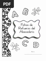 Fichas de Refuerzo Abecedario PDF