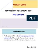 Taklimat PBD PPD Kuantan New